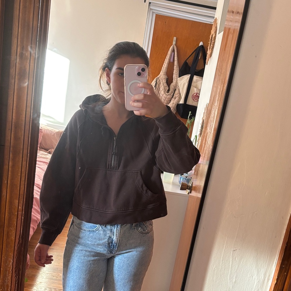 Lululemon Scuba Hoodie in Espresso
